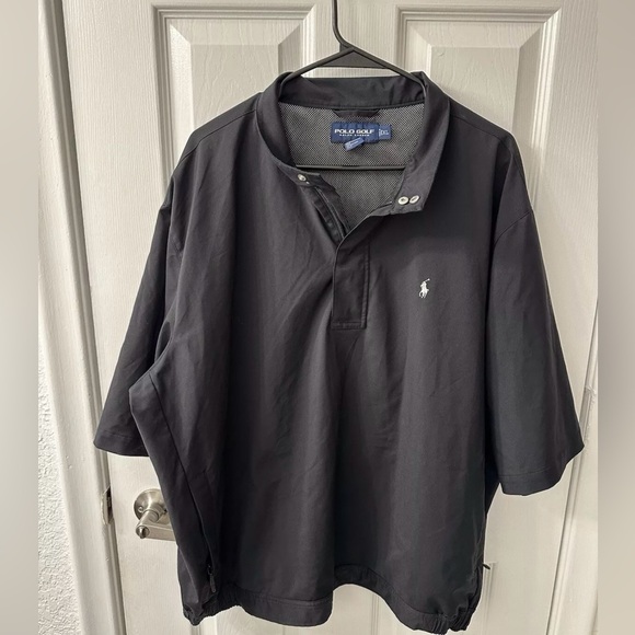 Polo Ralph Lauren Other - Polo Golf Black Medium Length Sleeve 1/2 Zip Jacket  Men's Size XL